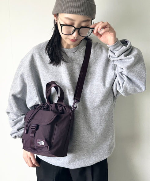 THE NORTH FACE(ザ・ノースフェイス)/2WAY 巾着 バケット ショルダーバッグ/BREEZE BUCKET BAG | IM1251065 | バイオレット