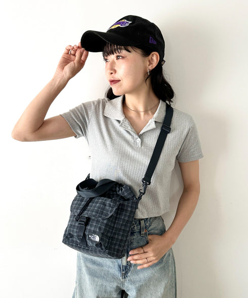 THE NORTH FACE(ザ・ノースフェイス)/2WAY 巾着 バケット ショルダーバッグ/BREEZE BUCKET BAG | IM1251065 | ダークグレー
