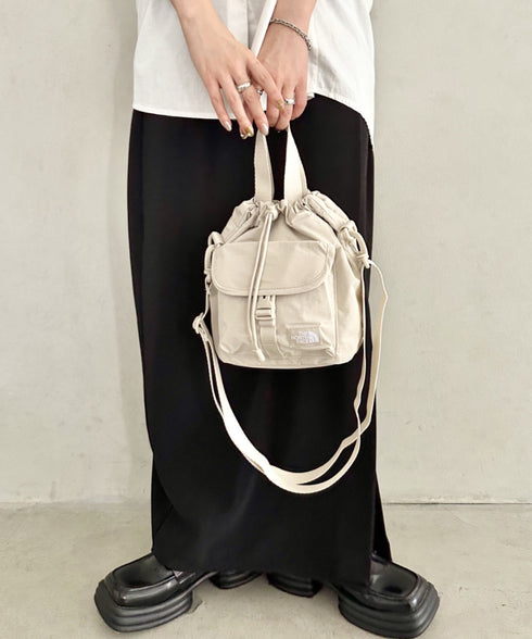 THE NORTH FACE(ザ・ノースフェイス)/2WAY 巾着 バケット ショルダーバッグ/BREEZE BUCKET BAG | IM1251065 | ホワイト