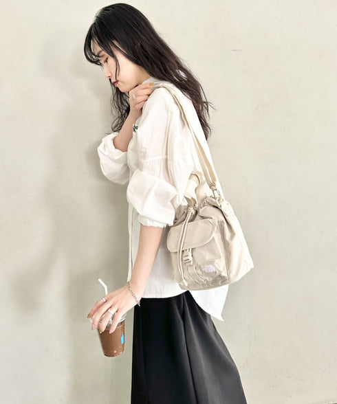 THE NORTH FACE(ザ・ノースフェイス)/2WAY 巾着 バケット ショルダーバッグ/BREEZE BUCKET BAG | IM1251065 | ホワイト