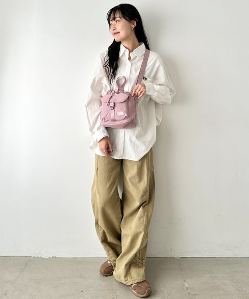THE NORTH FACE(ザ・ノースフェイス)/2WAY 巾着 バケット ショルダーバッグ/BREEZE BUCKET BAG | IM1251065 | ピンク