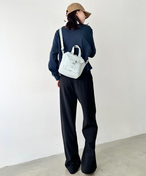 THE NORTH FACE(ザ・ノースフェイス)/2WAY 巾着 バケット ショルダーバッグ/BREEZE BUCKET BAG | IM1251065 | グレー