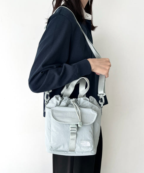 THE NORTH FACE(ザ・ノースフェイス)/2WAY 巾着 バケット ショルダーバッグ/BREEZE BUCKET BAG | IM1251065 | グレー