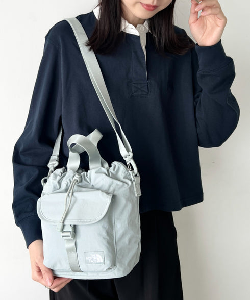 THE NORTH FACE(ザ・ノースフェイス)/2WAY 巾着 バケット ショルダーバッグ/BREEZE BUCKET BAG | IM1251065 | グレー