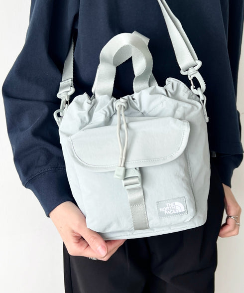 THE NORTH FACE(ザ・ノースフェイス)/2WAY 巾着 バケット ショルダーバッグ/BREEZE BUCKET BAG | IM1251065 | グレー