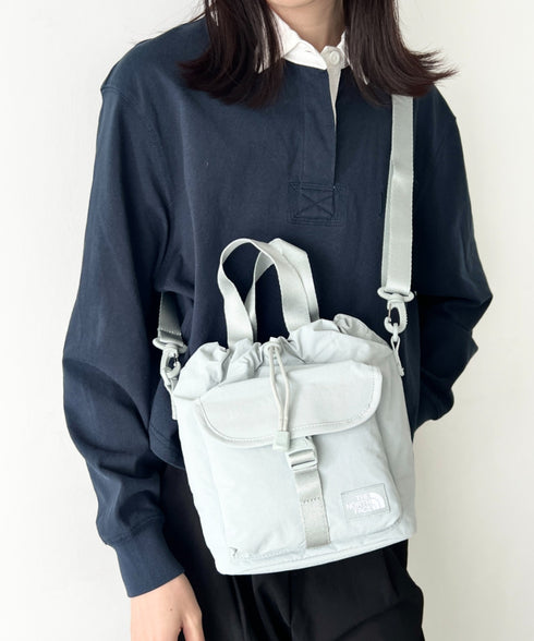 THE NORTH FACE(ザ・ノースフェイス)/2WAY 巾着 バケット ショルダーバッグ/BREEZE BUCKET BAG | IM1251065 | グレー