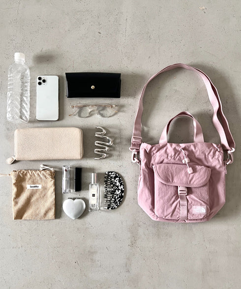 THE NORTH FACE(ザ・ノースフェイス)/2WAY 巾着 バケット ショルダーバッグ/BREEZE BUCKET BAG | IM1251065 | ピンク