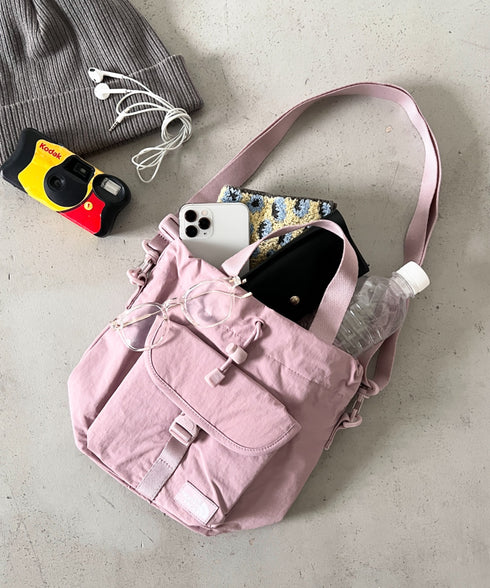 THE NORTH FACE(ザ・ノースフェイス)/2WAY 巾着 バケット ショルダーバッグ/BREEZE BUCKET BAG | IM1251065 | ピンク