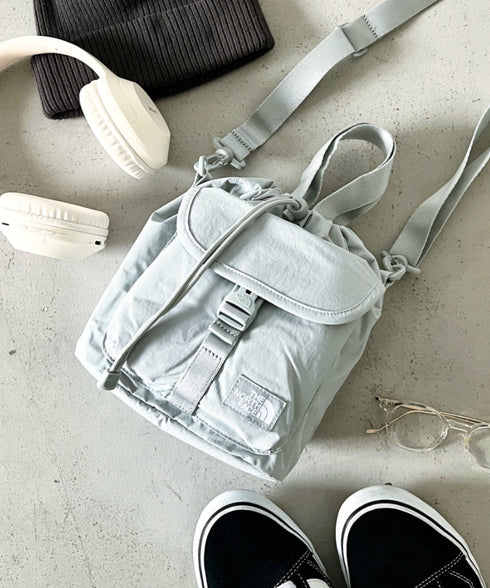 THE NORTH FACE(ザ・ノースフェイス)/2WAY 巾着 バケット ショルダーバッグ/BREEZE BUCKET BAG | IM1251065 | グレー