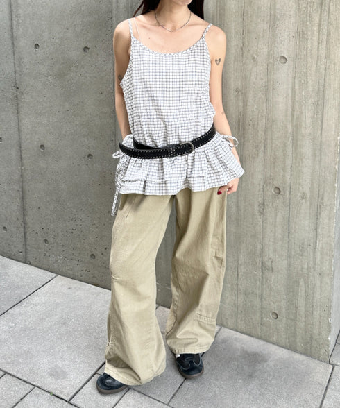 ダブルスタッズベルト | BA6255027 | ブラック