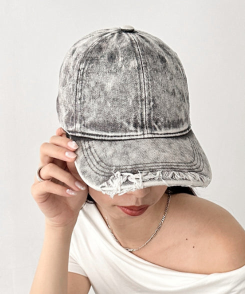 ヴィンテージライクデニムキャップ | BA5255029 | グレー