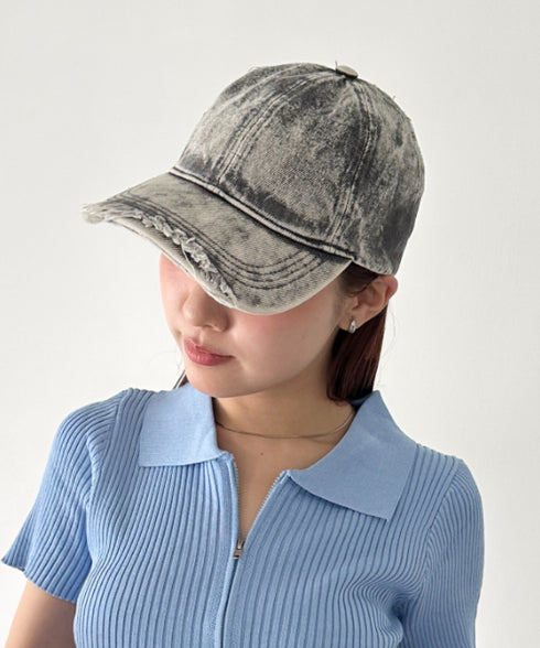 ヴィンテージライクデニムキャップ | BA5255029 | グレー