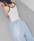FANCY CLUB(ファンシークラブ)/ワイド ルーズ エンジェル ジョガー スウェットパンツ/ANGEL VINTAGE SWEATPANTS | AT2252011 | ブルー