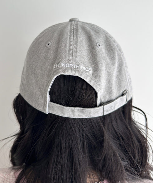 THE NORTH FACE(ザ・ノースフェイス)/ワンポイント ロゴ刺繍 キャップ 帽子/LOGO BALL CAP | IM5251069 | ライトグレー
