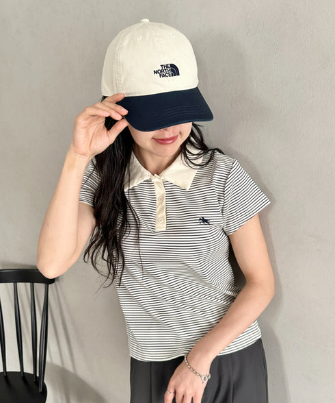 THE NORTH FACE(ザ・ノースフェイス)/ワンポイント ロゴ刺繍 キャップ 帽子/LOGO BALL CAP | IM5251069 | アイボリー