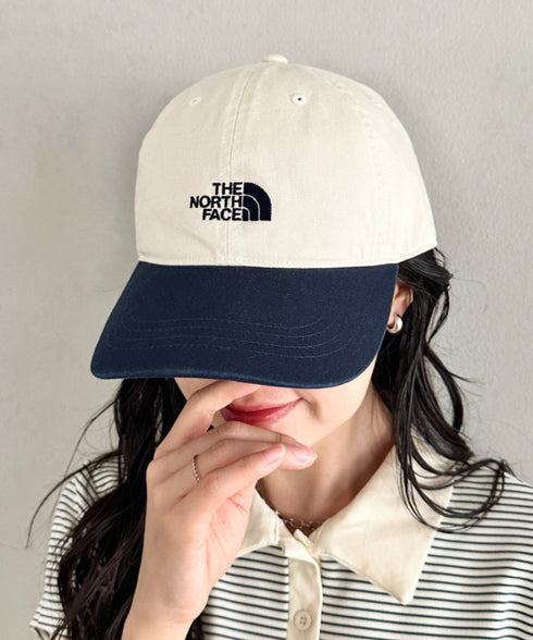 THE NORTH FACE(ザ・ノースフェイス)/ワンポイント ロゴ刺繍 キャップ 帽子/LOGO BALL CAP | IM5251069 | アイボリー