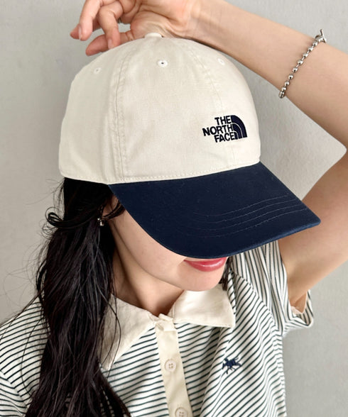 THE NORTH FACE(ザ・ノースフェイス)/ワンポイント ロゴ刺繍 キャップ 帽子/LOGO BALL CAP | IM5251069 | アイボリー