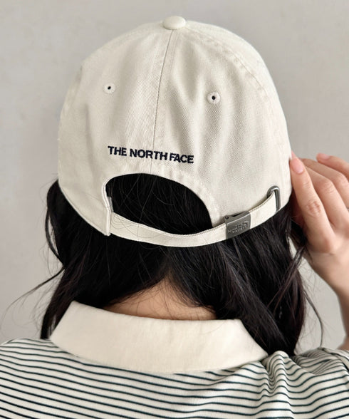 THE NORTH FACE(ザ・ノースフェイス)/ワンポイント ロゴ刺繍 キャップ 帽子/LOGO BALL CAP | IM5251069 | アイボリー