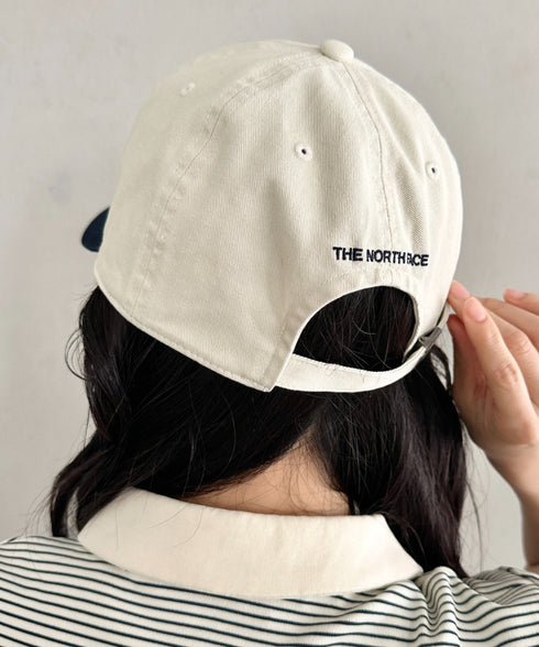 THE NORTH FACE(ザ・ノースフェイス)/ワンポイント ロゴ刺繍 キャップ 帽子/LOGO BALL CAP | IM5251069 | アイボリー