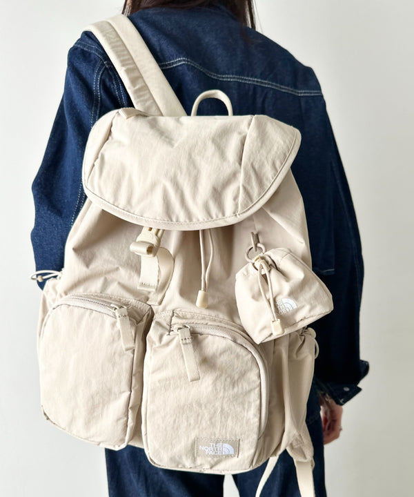 THE NORTH FACE(ザ・ノースフェイス)/巾着型 軽量 リュック バックパック/W'S BREEZE BACKPACK | IM1251072 | サンドベージュ