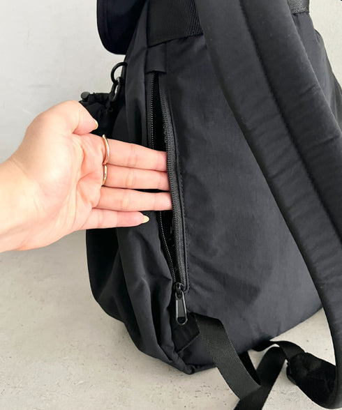 THE NORTH FACE(ザ・ノースフェイス)/巾着型 軽量 リュック バックパック/W'S BREEZE BACKPACK | IM1251072 | ブラック系その他