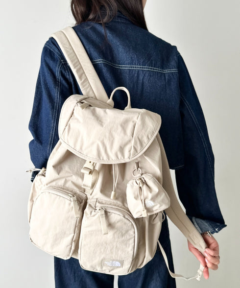 THE NORTH FACE(ザ・ノースフェイス)/巾着型 軽量 リュック バックパック/W'S BREEZE BACKPACK | IM1251072 | サンドベージュ
