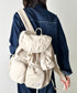 THE NORTH FACE(ザ・ノースフェイス)/巾着型 軽量 リュック バックパック/W'S BREEZE BACKPACK | IM1251072 | サンドベージュ