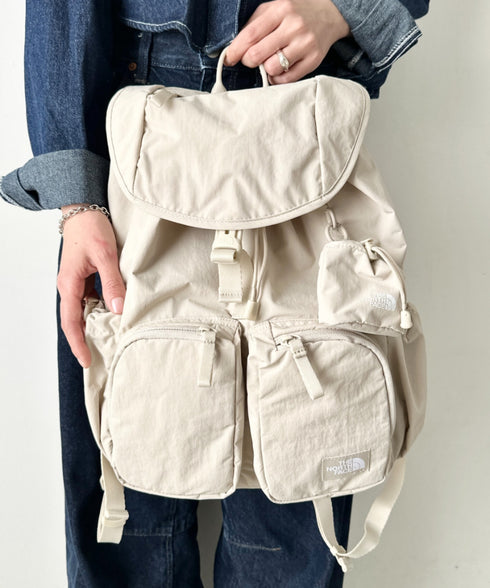 THE NORTH FACE(ザ・ノースフェイス)/巾着型 軽量 リュック バックパック/W'S BREEZE BACKPACK | IM1251072 | サンドベージュ