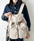 THE NORTH FACE(ザ・ノースフェイス)/巾着型 軽量 リュック バックパック/W'S BREEZE BACKPACK | IM1251072 | サンドベージュ