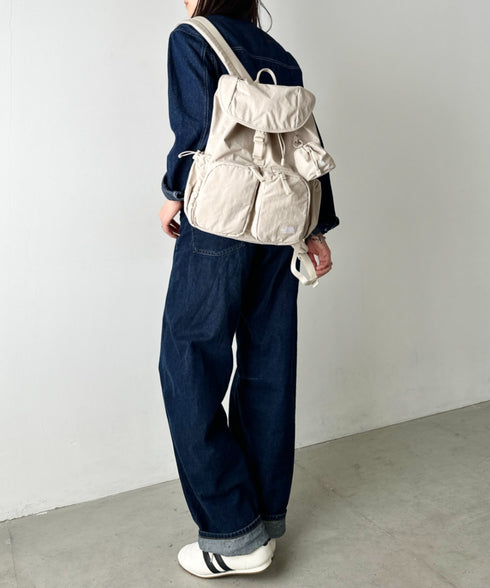 THE NORTH FACE(ザ・ノースフェイス)/巾着型 軽量 リュック バックパック/W'S BREEZE BACKPACK | IM1251072 | サンドベージュ