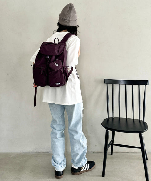 THE NORTH FACE(ザ・ノースフェイス)/巾着型 軽量 リュック バックパック/W'S BREEZE BACKPACK | IM1251072 | バイオレット