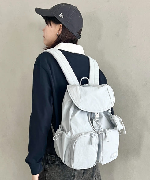 THE NORTH FACE(ザ・ノースフェイス)/巾着型 軽量 リュック バックパック/W'S BREEZE BACKPACK | IM1251072 | グレー