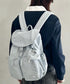 THE NORTH FACE(ザ・ノースフェイス)/巾着型 軽量 リュック バックパック/W'S BREEZE BACKPACK | IM1251072 | グレー