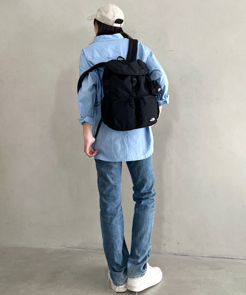 THE NORTH FACE(ザ・ノースフェイス)/巾着型 軽量 リュック バックパック/W'S BREEZE BACKPACK | IM1251072 | ブラック系その他