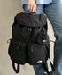 THE NORTH FACE(ザ・ノースフェイス)/巾着型 軽量 リュック バックパック/W'S BREEZE BACKPACK | IM1251072 | ブラック系その他