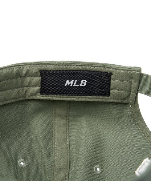 MLB KOREA(エムエルビーコリア)/ヴィンテージ ダメージ ロゴ刺繍 ベースボール キャップ 帽子/varsity vintage unstructured ball-cap | AT5252017 | カーキ