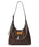 MUCENT(ムセント)/ショルダーバッグ ポーチ付き/Crescent Leather Shoulder Bag Unisex | AT1252018 | ブラウン