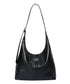 MUCENT(ムセント)/ショルダーバッグ ポーチ付き/Crescent Leather Shoulder Bag Unisex | AT1252018 | ブラック