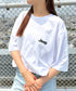 JEEP(ジープ)/グラフィック バックロゴ ロゴ刺繍 半袖 Tシャツ/M-Logo graphic t-shirt | AT2252021 | ホワイト系その他