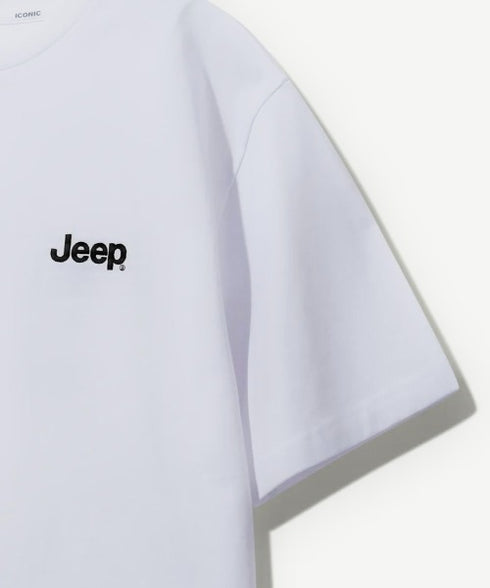 JEEP(ジープ)/グラフィック バックロゴ ロゴ刺繍 半袖 Tシャツ/M-Logo graphic t-shirt | AT2252021 | ホワイト系その他