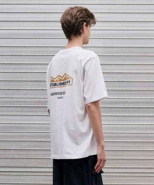 JEEP(ジープ)/グラフィック バックロゴ ロゴ刺繍 半袖 Tシャツ/M-Logo graphic t-shirt | AT2252021 | ホワイト系その他