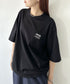 JEEP(ジープ)/2枚組セット 2P ワンポイント ロゴ刺繍 半袖 Tシャツ/2PACK Single air gram t-shirt | AT2252022 | ブラック