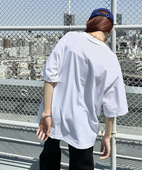 JEEP(ジープ)/2枚組セット 2P ワンポイント ロゴ刺繍 半袖 Tシャツ/2PACK Single air gram t-shirt | AT2252022 | ホワイト×ブラック