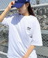JEEP(ジープ)/2枚組セット 2P ワンポイント ロゴ刺繍 半袖 Tシャツ/2PACK Single air gram t-shirt | AT2252022 | ホワイト