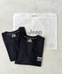 JEEP(ジープ)/2枚組セット 2P ワンポイント ロゴ刺繍 半袖 Tシャツ/2PACK Single air gram t-shirt | AT2252022 | ブラック
