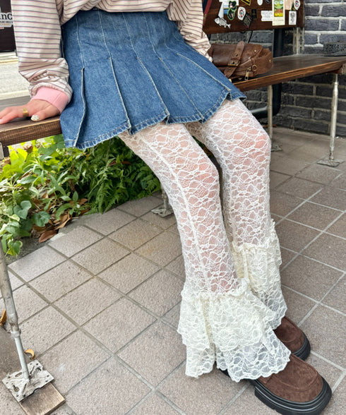 2段フリルレースパンツ | SL2255038 | アイボリー