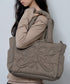 FANCY CLUB(ファンシークラブ)/パデッド パファー バタフライ キルティング ショルダー トートバッグ 軽量/CUDDLE PADDED SHOULDER BAG | AT1252029 | ブラウン