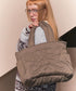 FANCY CLUB(ファンシークラブ)/パデッド パファー バタフライ キルティング ショルダー トートバッグ 軽量/CUDDLE PADDED SHOULDER BAG | AT1252029 | ブラウン
