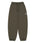 MUCENT(ムセント)/ユニセックス ワイド ルーズ ロゴ ジョガー スウェットパンツ/LASH METAL LOGO JOGGER SWEAT WIDE PANTS UNISEX | AT2252030 | カーキ