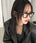 MUCENT(ムセント)/オーバル型 ウェリントン型 クリアレンズ ロゴ 伊達メガネ ユニセックス/SIGNATURE LOGO POINT GLASSES UNISEX | AT6252032 | その他2